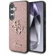 Husa pentru Samsung Galaxy S25 - Guess Glitter Script Big 4G Logo (GUHCS25SHG4SGP) - Pink Husa pentru Samsung Galaxy S25 - Guess Glitter Script Big 4G Logo (GUHCS25SHG4SGP) - Pink