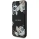 Husa pentru Samsung Galaxy S25 - Guess Grained Flowers MagSafe (GUHMS25SPGNMPLMK) - Black Husa pentru Samsung Galaxy S25 - Guess Grained Flowers MagSafe (GUHMS25SPGNMPLMK) - Black