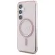 Husa pentru Samsung Galaxy S25 - Guess IML Glitter Circle MagSafe (GUHMS25SHFGEREP) - Pink Husa pentru Samsung Galaxy S25 - Guess IML Glitter Circle MagSafe (GUHMS25SHFGEREP) - Pink
