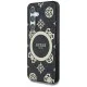 Husa pentru Samsung Galaxy S25 - Guess IML Peony On 4G Background MagSafe (GUHMS25SH4PYEEK) - Black Husa pentru Samsung Galaxy S25 - Guess IML Peony On 4G Background MagSafe (GUHMS25SH4PYEEK) - Black