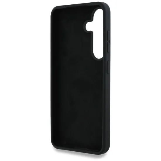 Husa pentru Samsung Galaxy S25 - Guess Silicone 4G Big Metal Logo (GUHCS25SS4SMDK) - Black Husa pentru Samsung Galaxy S25 - Guess Silicone 4G Big Metal Logo (GUHCS25SS4SMDK) - Black