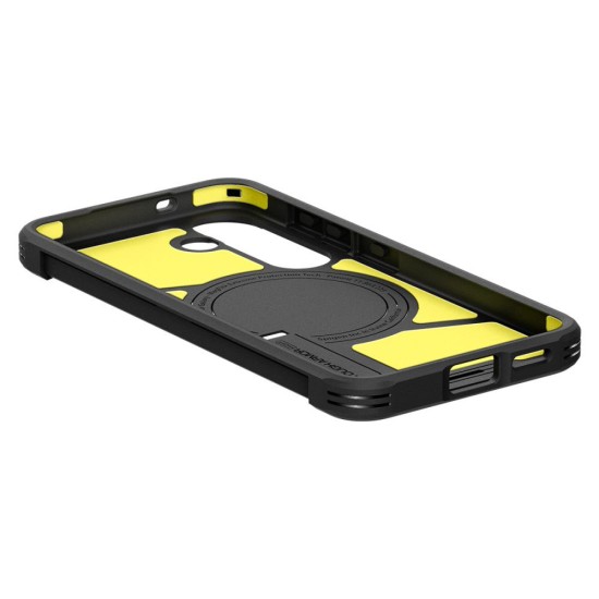 Husa pentru Samsung Galaxy S25 Plus - Spigen Tough Armor MagSafe - Abyss Green Husa pentru Samsung Galaxy S25 Plus - Spigen Tough Armor MagSafe - Abyss Green