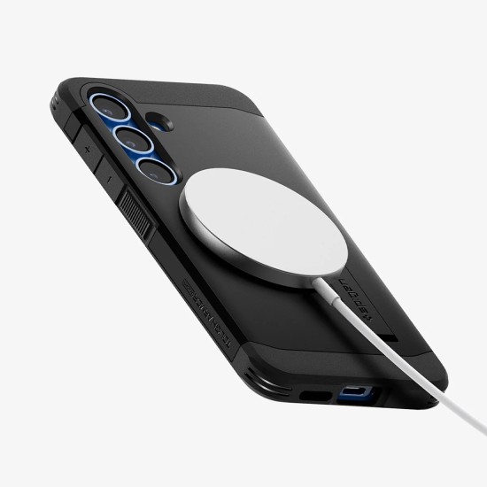 Husa pentru Samsung Galaxy S25 Plus - Spigen Tough Armor MagSafe - Black Husa pentru Samsung Galaxy S25 Plus - Spigen Tough Armor MagSafe - Black