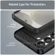 Husa pentru Samsung Galaxy S25 Plus - Techsuit Carbon Silicone - Black Husa pentru Samsung Galaxy S25 Plus - Techsuit Carbon Silicone - Black