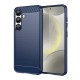 Husa pentru Samsung Galaxy S25 Plus - Techsuit Carbon Silicone - Blue