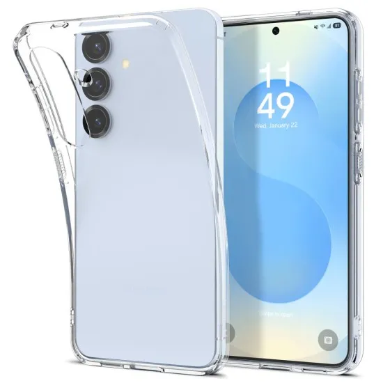 Husa pentru Samsung Galaxy S25 - Spigen Liquid Crystal - Clear Husa pentru Samsung Galaxy S25 - Spigen Liquid Crystal - Clear