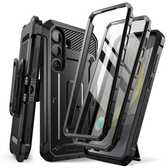 Husa pentru Samsung Galaxy S25 - Supcase Unicorn Beetle Pro - Black Husa pentru Samsung Galaxy S25 - Supcase Unicorn Beetle Pro - Black