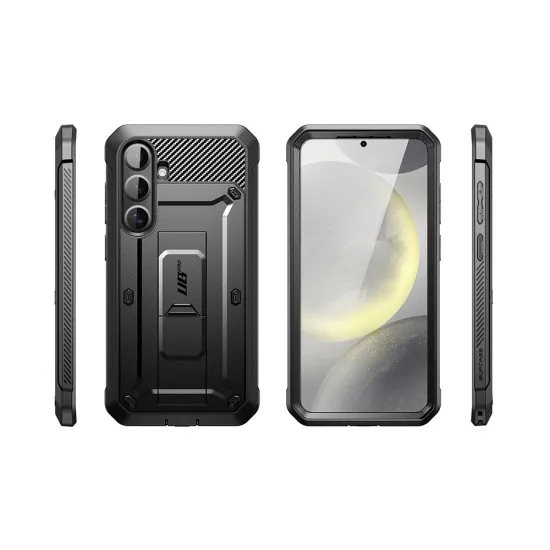 Husa pentru Samsung Galaxy S25 - Supcase Unicorn Beetle Pro - Black Husa pentru Samsung Galaxy S25 - Supcase Unicorn Beetle Pro - Black