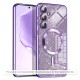 Husa pentru Samsung Galaxy S25 - Techsuit Luxury Glitter MagSafe - Light Purple