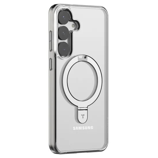 Husa pentru Samsung Galaxy S25 - Torras Ostand Series - Clear Husa pentru Samsung Galaxy S25 - Torras Ostand Series - Clear