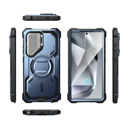 Husa pentru Samsung Galaxy S25 Ultra + Folie - I-Blason Armorbox - Tilt Husa pentru Samsung Galaxy S25 Ultra + Folie - I-Blason Armorbox - Tilt
