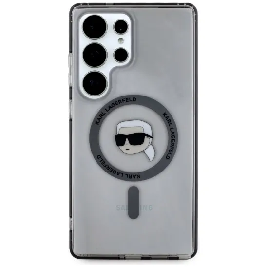 Husa pentru Samsung Galaxy S25 Ultra - Karl Lagerfeld IML MagSafe (KLHMS25LHLSKIK) - Karl`s Head Husa pentru Samsung Galaxy S25 Ultra - Karl Lagerfeld IML MagSafe (KLHMS25LHLSKIK) - Karl`s Head