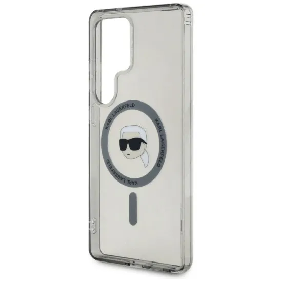 Husa pentru Samsung Galaxy S25 Ultra - Karl Lagerfeld IML MagSafe (KLHMS25LHLSKIK) - Karl`s Head Husa pentru Samsung Galaxy S25 Ultra - Karl Lagerfeld IML MagSafe (KLHMS25LHLSKIK) - Karl`s Head