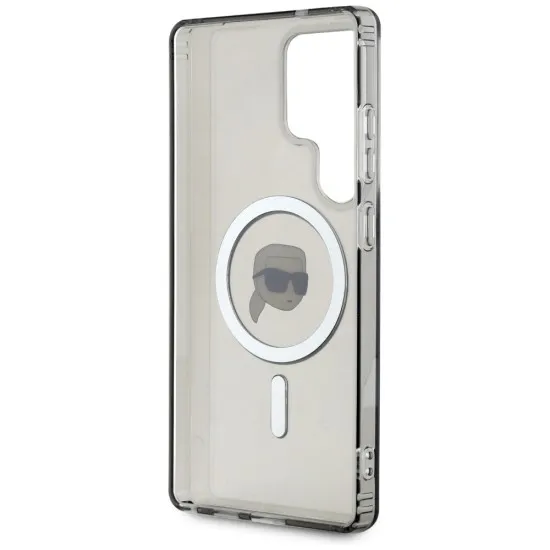Husa pentru Samsung Galaxy S25 Ultra - Karl Lagerfeld IML MagSafe (KLHMS25LHLSKIK) - Karl`s Head Husa pentru Samsung Galaxy S25 Ultra - Karl Lagerfeld IML MagSafe (KLHMS25LHLSKIK) - Karl`s Head