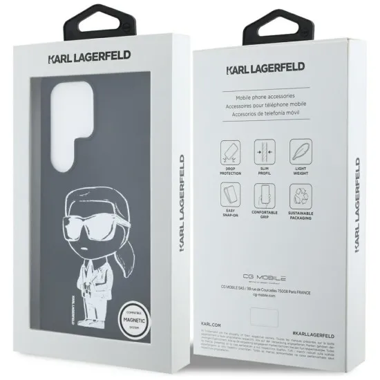 Husa pentru Samsung Galaxy S25 Ultra - Karl Lagerfeld Silicone Graffiti MagSafe (KLHMS25LPNYKGRTK) - Ikonik Husa pentru Samsung Galaxy S25 Ultra - Karl Lagerfeld Silicone Graffiti MagSafe (KLHMS25LPNYKGRTK) - Ikonik