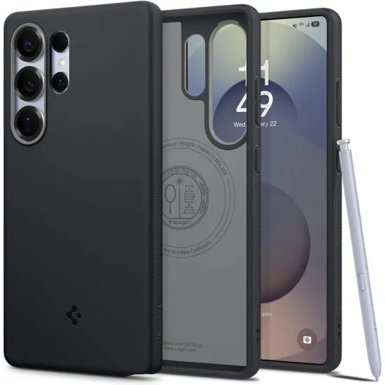 Husa pentru Samsung Galaxy S25 Ultra - Spigen Caseology Nano Pop MagSafe - Black Sesame Husa pentru Samsung Galaxy S25 Ultra - Spigen Caseology Nano Pop MagSafe - Black Sesame