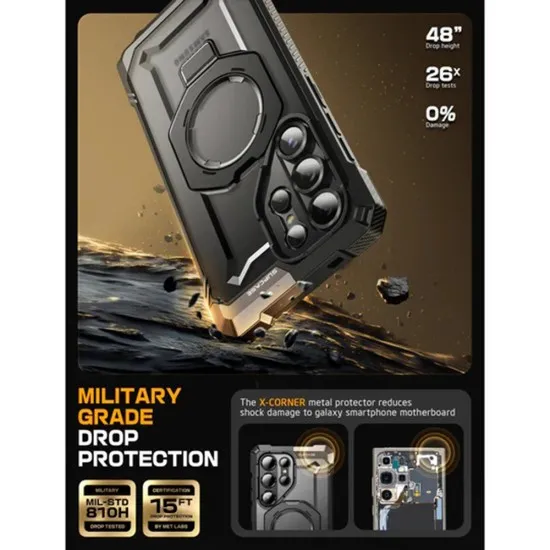 Husa pentru Samsung Galaxy S25 Ultra - Supcase Unicorn Beetle Defender - Ruddy