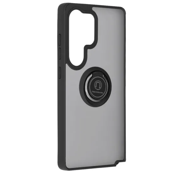 Husa pentru Samsung Galaxy S25 Ultra - Techsuit Glinth - Black Husa pentru Samsung Galaxy S25 Ultra - Techsuit Glinth - Black