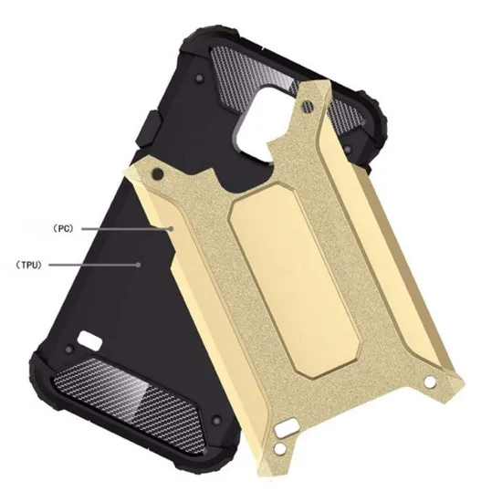 Husa pentru Samsung Galaxy S5 G900 Techsuit Hybrid Armor - Black Husa pentru Samsung Galaxy S5 G900 Techsuit Hybrid Armor - Black