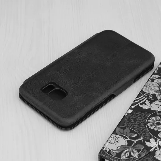 Husa pentru Samsung Galaxy S7 Edge Techsuit Safe Wallet Plus, Black Husa pentru Samsung Galaxy S7 Edge Techsuit Safe Wallet Plus, Black
