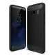 Husa pentru Samsung Galaxy S8 - Techsuit Carbon Silicone - Black Husa pentru Samsung Galaxy S8 - Techsuit Carbon Silicone - Black