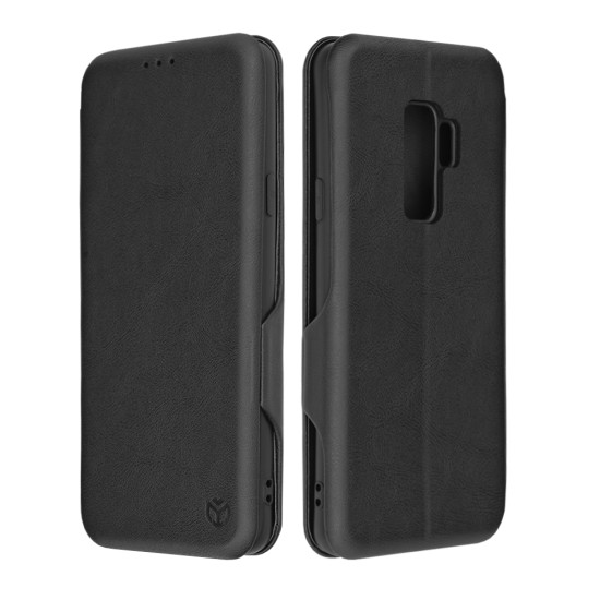 Husa pentru Samsung Galaxy S9 Plus Techsuit Safe Wallet Plus, Black