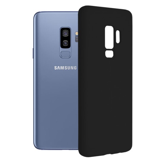 Husa pentru Samsung Galaxy S9 Plus - Techsuit Soft Edge Silicone - Black