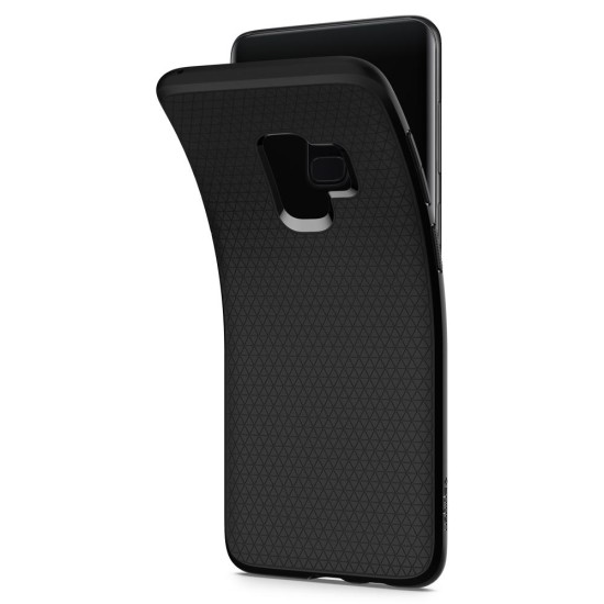 Husa pentru Samsung Galaxy S9 - Spigen Liquid Air - Matte Black