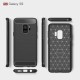 Husa pentru Samsung Galaxy S9 - Techsuit Carbon Silicone - Black