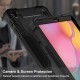 Husa pentru Samsung Galaxy Tab A 10.1 2019 T510/T515 + Folie - Techsuit Rugged TabShell - Black