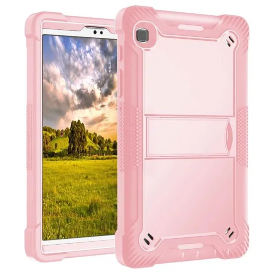 Husa pentru Samsung Galaxy Tab A7 10.4 (2020 / 2022) + Folie - Techsuit Rugged TabShell - Rose Gold Husa pentru Samsung Galaxy Tab A7 10.4 (2020 / 2022) + Folie - Techsuit Rugged TabShell - Rose Gold