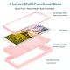 Husa pentru Samsung Galaxy Tab A7 10.4 (2020 / 2022) + Folie - Techsuit Rugged TabShell - Rose Gold Husa pentru Samsung Galaxy Tab A7 10.4 (2020 / 2022) + Folie - Techsuit Rugged TabShell - Rose Gold
