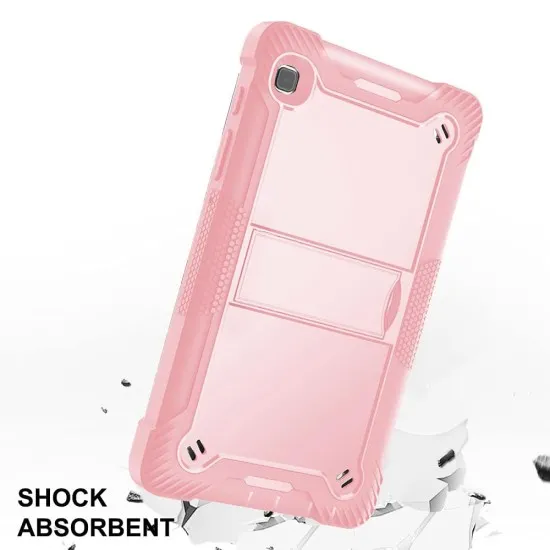 Husa pentru Samsung Galaxy Tab A7 10.4 (2020 / 2022) + Folie - Techsuit Rugged TabShell - Rose Gold Husa pentru Samsung Galaxy Tab A7 10.4 (2020 / 2022) + Folie - Techsuit Rugged TabShell - Rose Gold