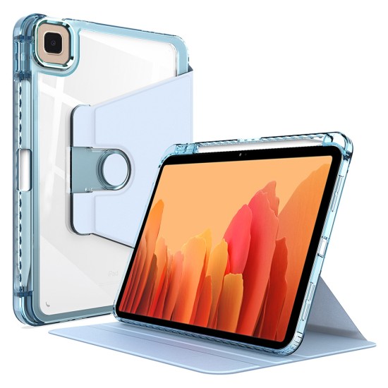 Husa pentru Samsung Galaxy Tab A7 10.4 (2020 / 2022) - Techsuit Crystal Vision - Bleu Husa pentru Samsung Galaxy Tab A7 10.4 (2020 / 2022) - Techsuit Crystal Vision - Bleu