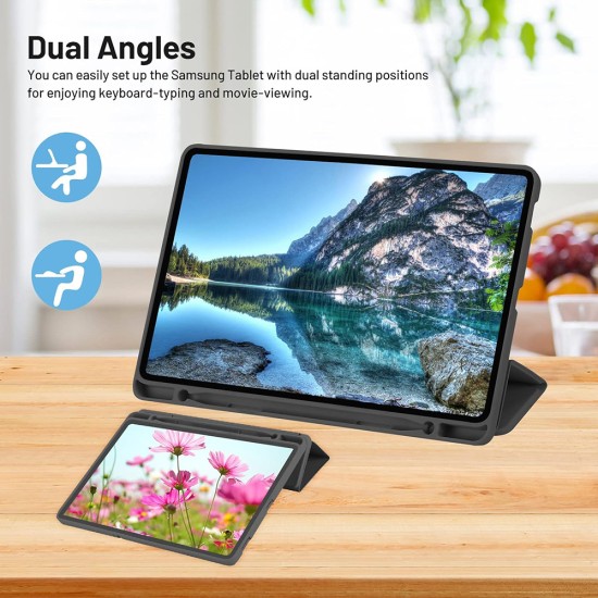 Husa pentru Samsung Galaxy Tab A7 10.4 2020 T500/T505 - Techsuit Flex Trifold - Green