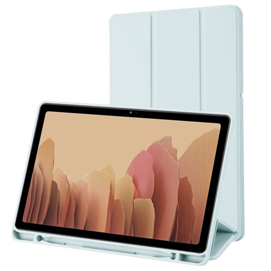 Husa pentru Samsung Galaxy Tab A7 10.4 2020 T500/T505 - Techsuit Flex Trifold - Sky Blue Husa pentru Samsung Galaxy Tab A7 10.4 2020 T500/T505 - Techsuit Flex Trifold - Sky Blue