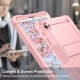 Husa pentru Samsung Galaxy Tab A7 Lite 8.7 inch T220/T225 2021 + Folie - Techsuit Rugged TabShell - Rose Gold