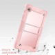 Husa pentru Samsung Galaxy Tab A7 Lite 8.7 inch T220/T225 2021 + Folie - Techsuit Rugged TabShell - Rose Gold