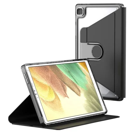 Husa pentru Samsung Galaxy Tab A7 Lite 8.7 inch T220/T225 2021 - Techsuit Crystal Vision - Black