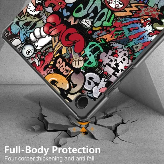 Husa pentru Samsung Galaxy Tab A9 Plus - Techsuit FoldPro - Urban Vibe Husa pentru Samsung Galaxy Tab A9 Plus - Techsuit FoldPro - Urban Vibe