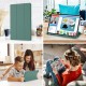 Husa pentru Samsung Galaxy Tab S6 Lite (2020/2022/2024) - Techsuit Flex Trifold - Green