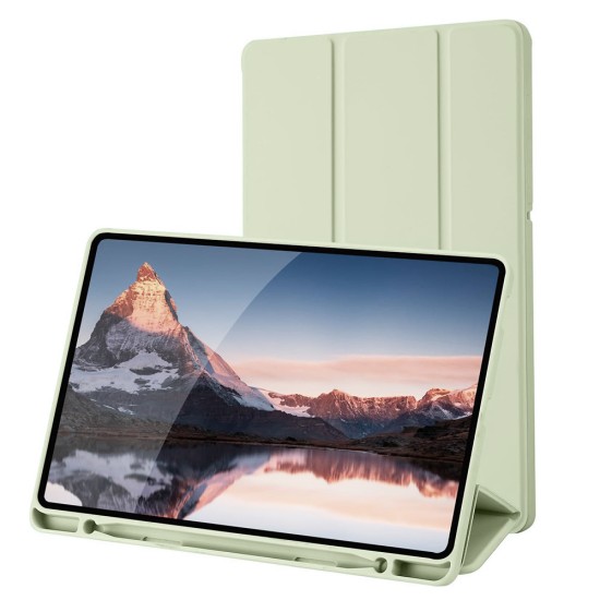 Husa pentru Samsung Galaxy Tab S6 Lite (2020/2022/2024) - Techsuit Flex Trifold - Matcha Green