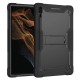 Husa pentru Samsung Galaxy Tab S8 Ultra / S9 Ultra + Folie - Techsuit Rugged TabShell - Black