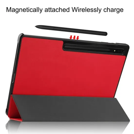 Husa pentru Samsung Galaxy Tab S8 Ultra - Techsuit FoldPro - Red Husa pentru Samsung Galaxy Tab S8 Ultra - Techsuit FoldPro - Red