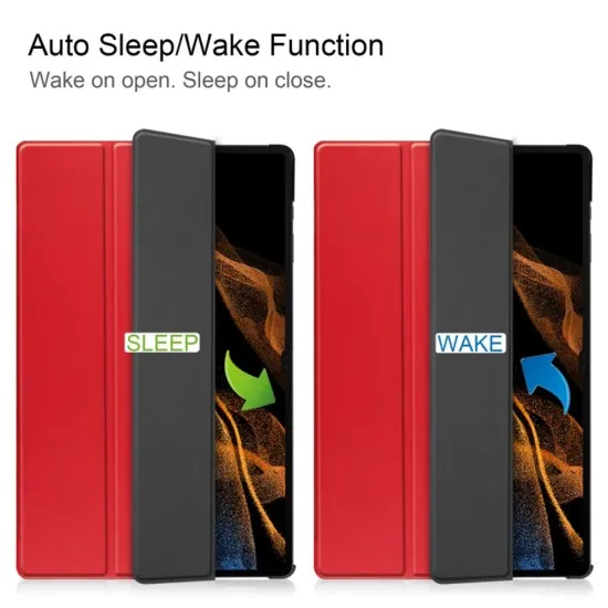 Husa pentru Samsung Galaxy Tab S8 Ultra - Techsuit FoldPro - Red Husa pentru Samsung Galaxy Tab S8 Ultra - Techsuit FoldPro - Red