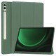 Husa pentru Samsung Galaxy Tab S9 FE Plus - Techsuit Flex Trifold - Green