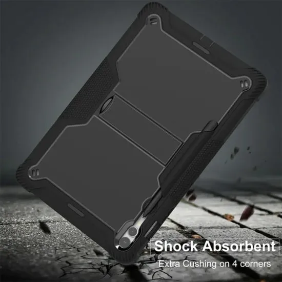 Husa pentru Samsung Galaxy Tab S9 Plus + Folie - Techsuit Rugged TabShell - Rose Gold Husa pentru Samsung Galaxy Tab S9 Plus + Folie - Techsuit Rugged TabShell - Rose Gold