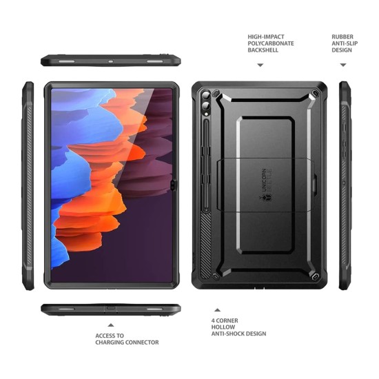 Husa pentru Samsung Galaxy Tab S9 Ultra - Supcase Unicorn Beetle Pro - Black