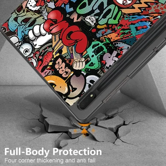 Husa pentru Samsung Galaxy Tab S9 Ultra - Techsuit FoldPro - Urban Vibe Husa pentru Samsung Galaxy Tab S9 Ultra - Techsuit FoldPro - Urban Vibe