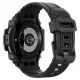Husa pentru Samsung Galaxy Watch7 44mm + Curea - Spigen Rugged Armor Pro - Black Husa pentru Samsung Galaxy Watch7 44mm + Curea - Spigen Rugged Armor Pro - Black